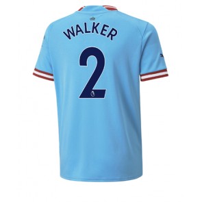 Manchester City Kyle Walker #2 Hemmatröja 2022-23 Kortärmad